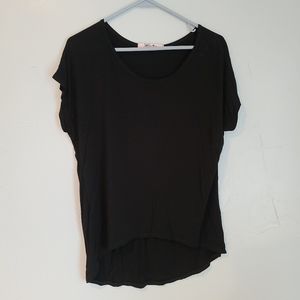 Black High Low Shirt